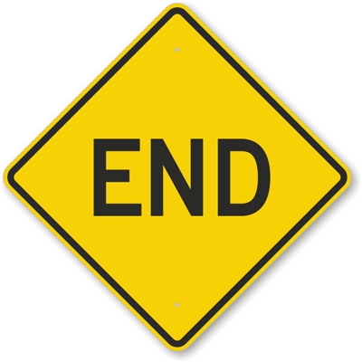 End-Sign-K-6498
